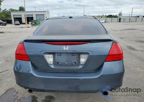 2006 Honda Accord Ex z USA, uszkodzony, nr VIN 1HGCM665X6A050416